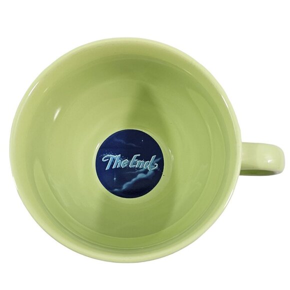 Disney Store Peter Pan Tinker Bell Oversized Green 20 Oz Ceramic Mug Cup - Picture 5 of 16